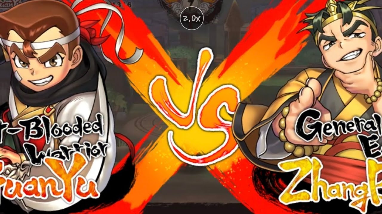 Kunio [Guan Yu] Vs Yasuo Sawaguchi [Zhang Bao] In River City Saga Three Kingdoms (lags 10fps)