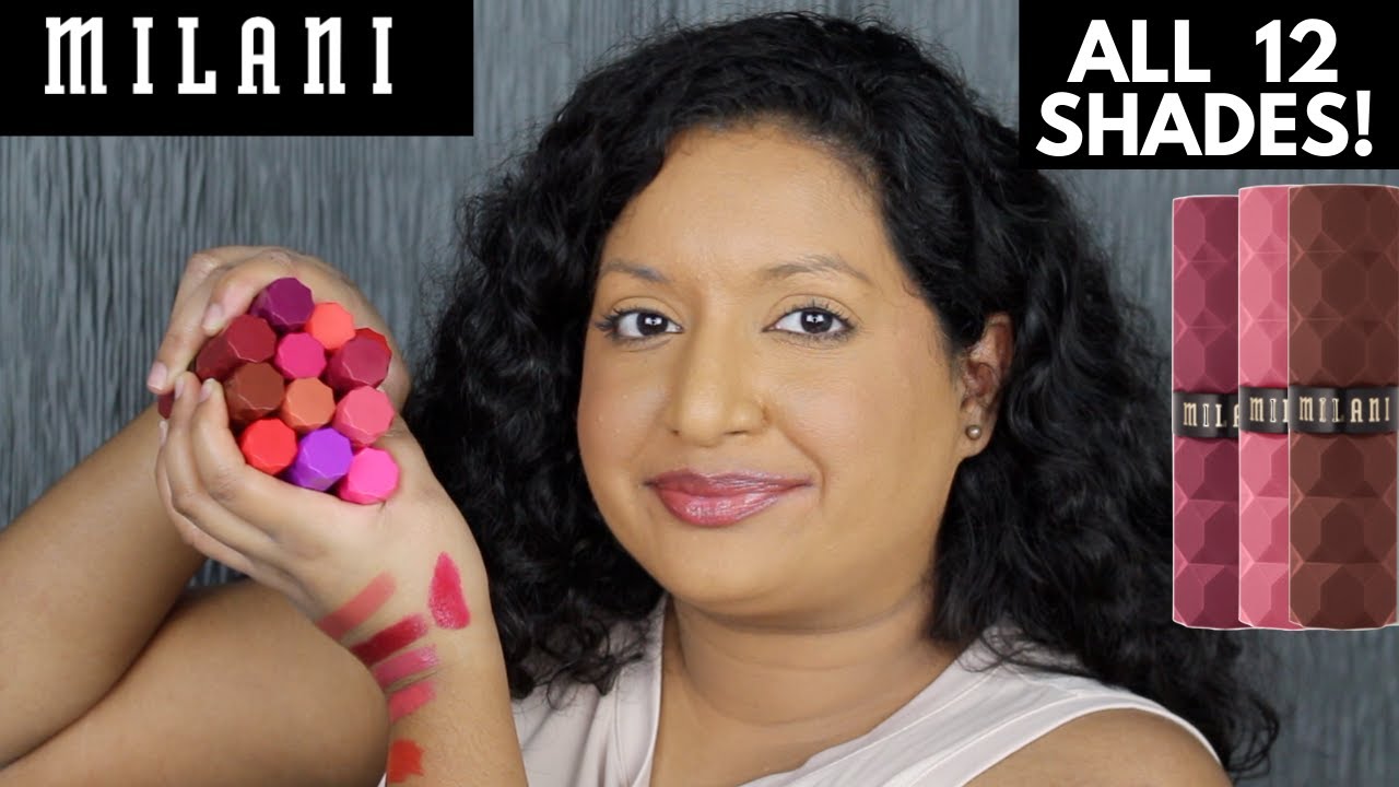 Milani Color Fetish Shine Lipsticks Review