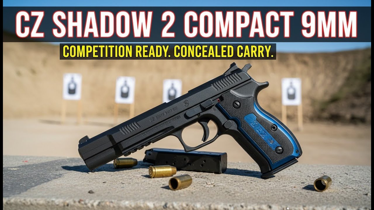 CZ Shadow 2 Compact 9mm: The Ultimate Blended Pistol for Competition and Concealed Carry