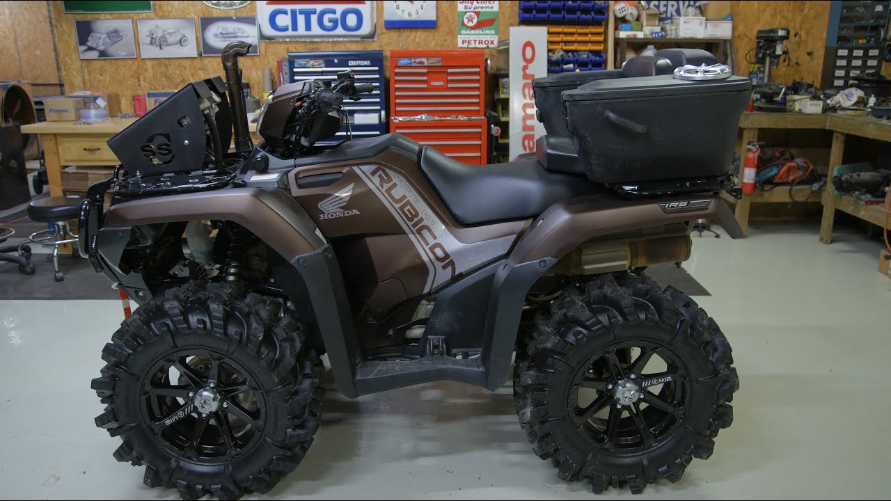 SS Custom Fabrication LLC Radiator Relocation Kit on the 2020 Honda ATV's