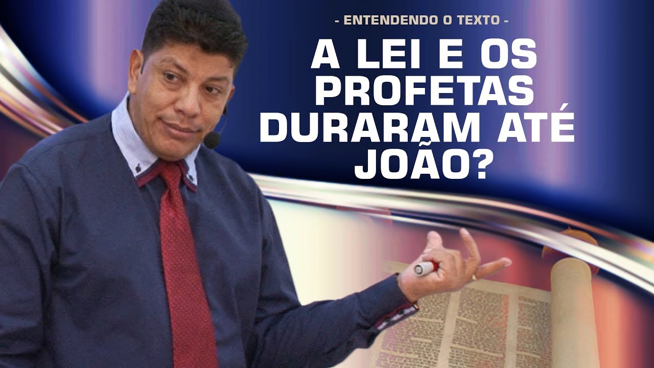 A LEI E OS PROFETAS DURARAM ATÉ JOÃO? | Rabino Moshe Keller - TALMIDIM Centro de Estudos