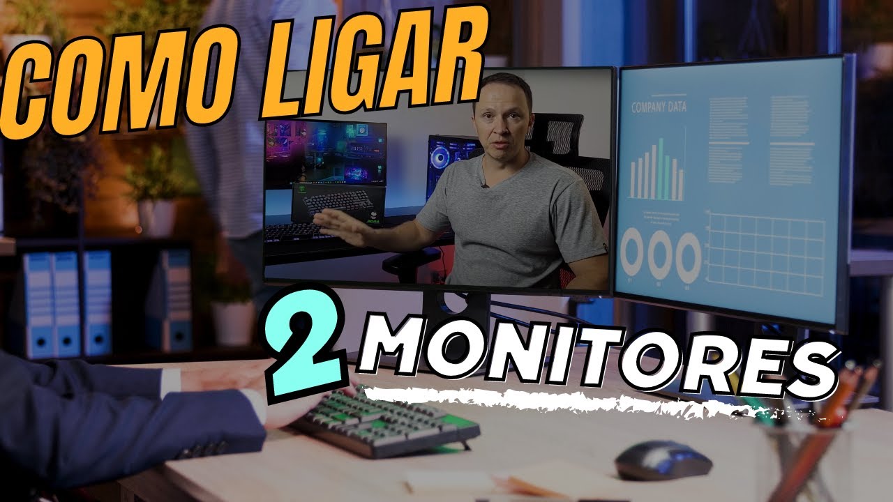 Como Ligar 2 Monitores em um PC na Placa de Vídeo - Atualizado 2023