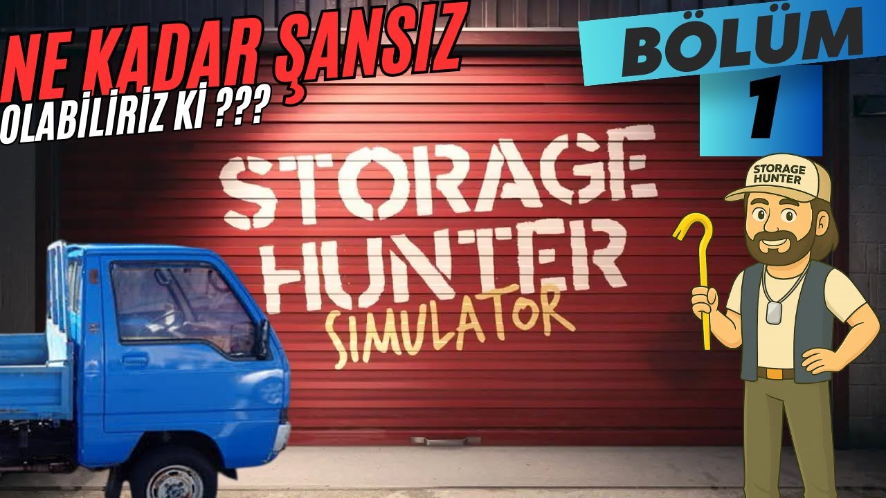 HER DEPODA İHALE ÜZERİMİZE KALDI RESMEN !!! Storage Hunter Simulator Türkçe Bölüm 1
