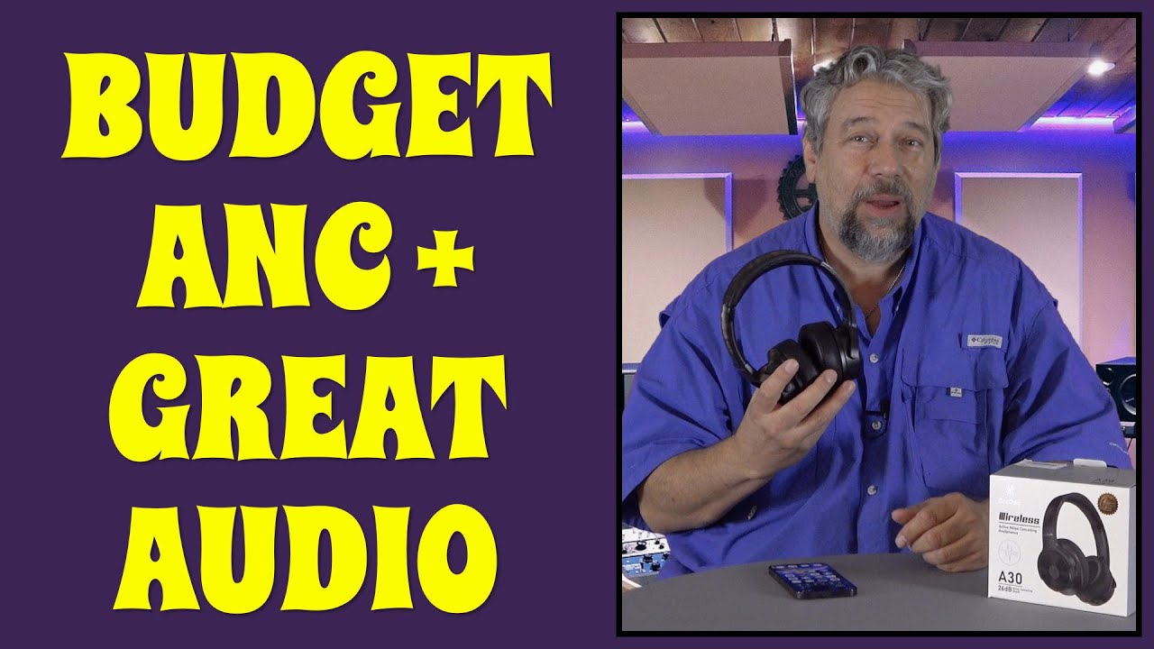 OneOdio A30 ANC Bluetooth Headphones -- REVIEW