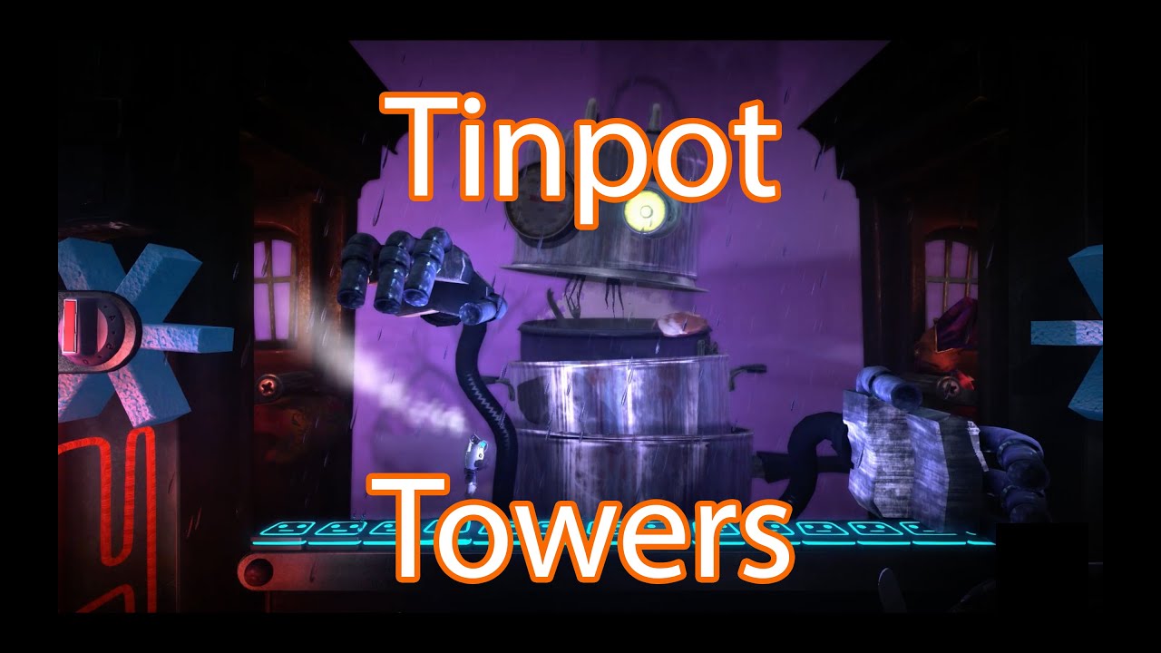 LittleBigPlanet 3 - 100% Walkthrough Tinpot Towers LBP3 (60fps)