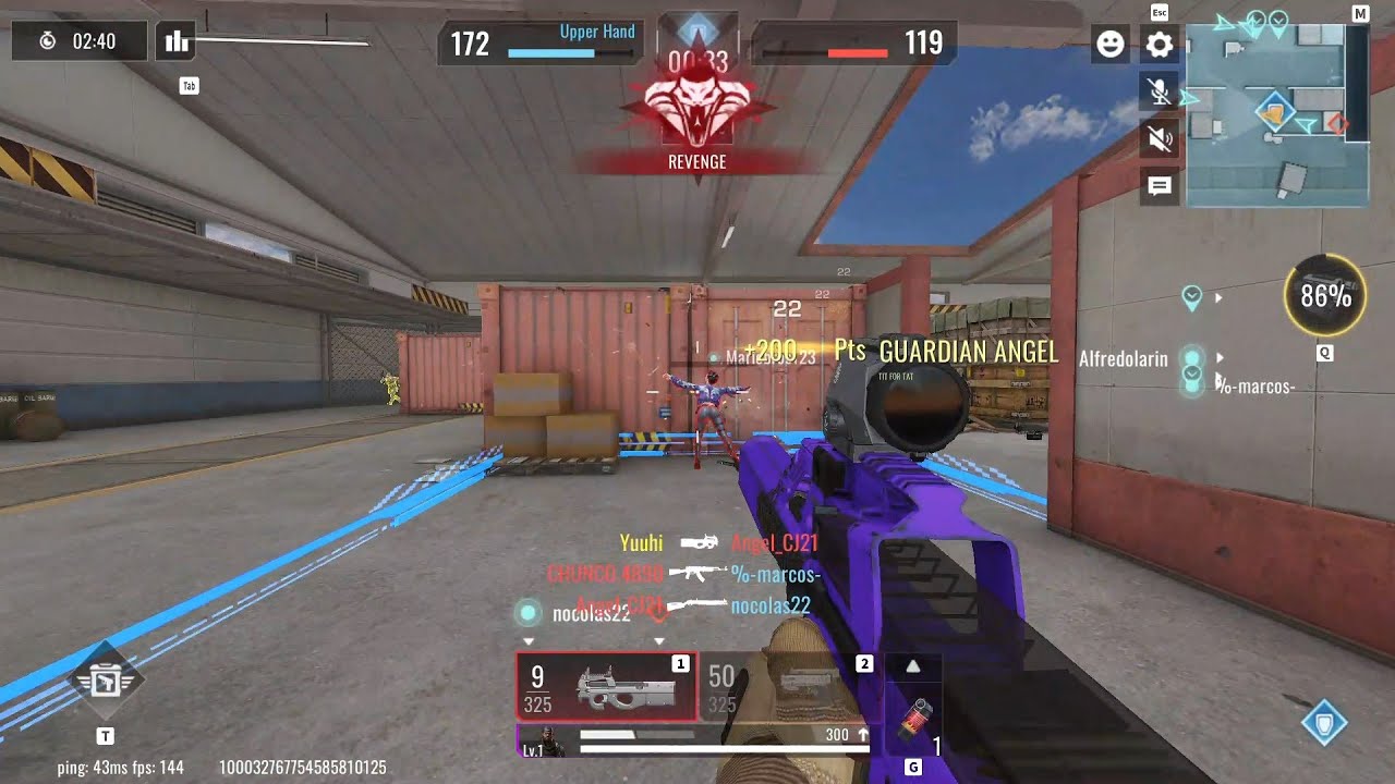 Blood Strike 50-Kill P90 Game | Hot Zone Gameplay