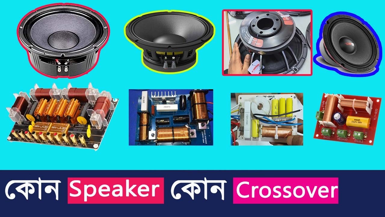 কোন স্পিকারের সাথে কোন Crossover ব্যবহার করবেন? সম্পূর্ণ গাইড | Sound System Setup Bangla
