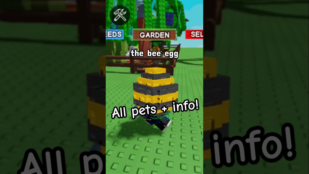 ALL 5 PETS from BEE EGG in Grow A Garden Bizzy Bees Event!