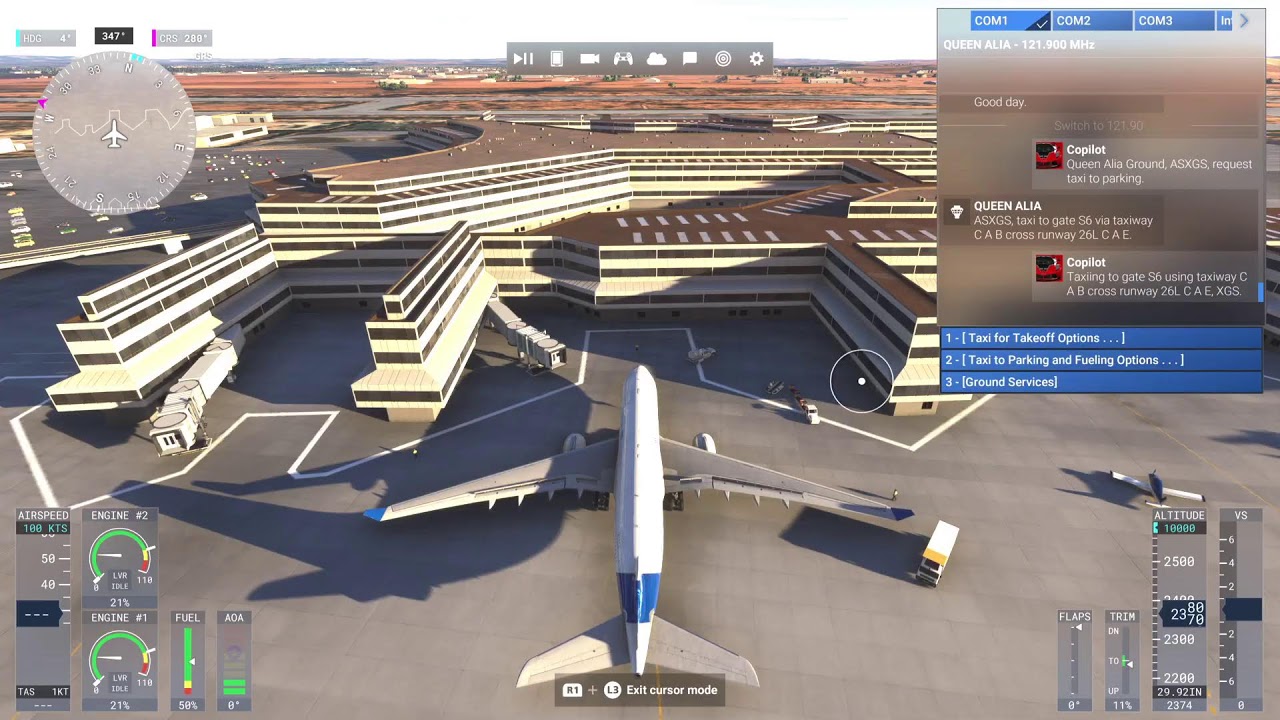 Relaxing live flight | no commentary msfs live