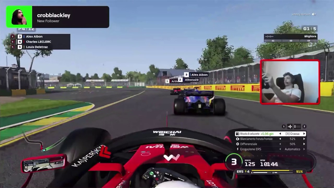 Charles LECLERC F1 2019 Stream against F1 Drivers