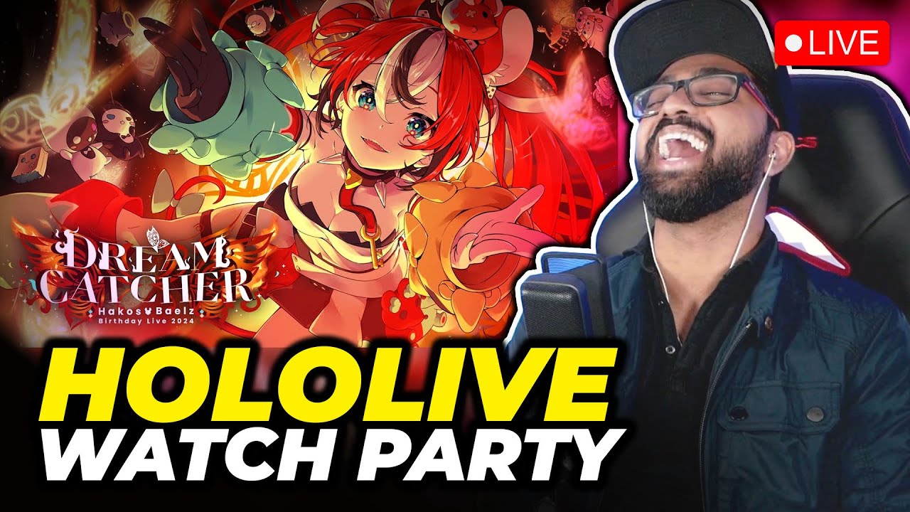 Hololive - Hakos Baelz DREAMCATCHER 3D LIVE 2024 Watch Party! Velo City (Shabir & Aasif) Reacts!