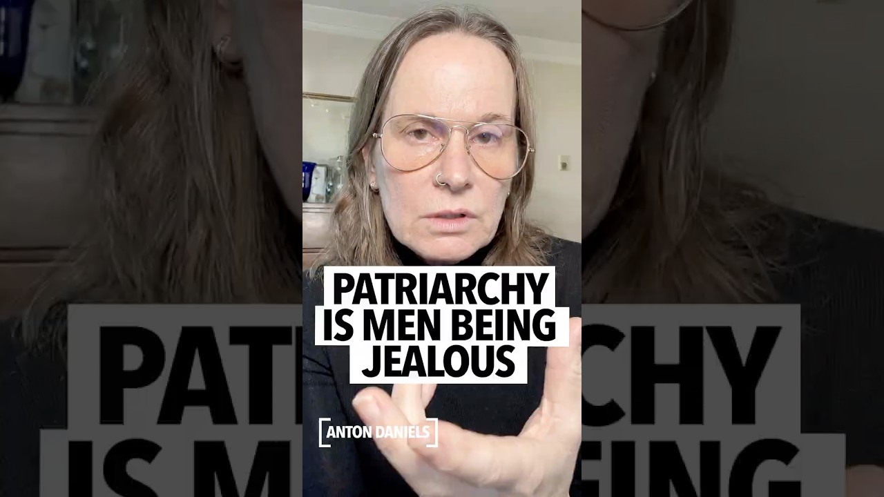 Liberal feminist woman says Patriarchy is just men being jealous of women being able to have kids 😂