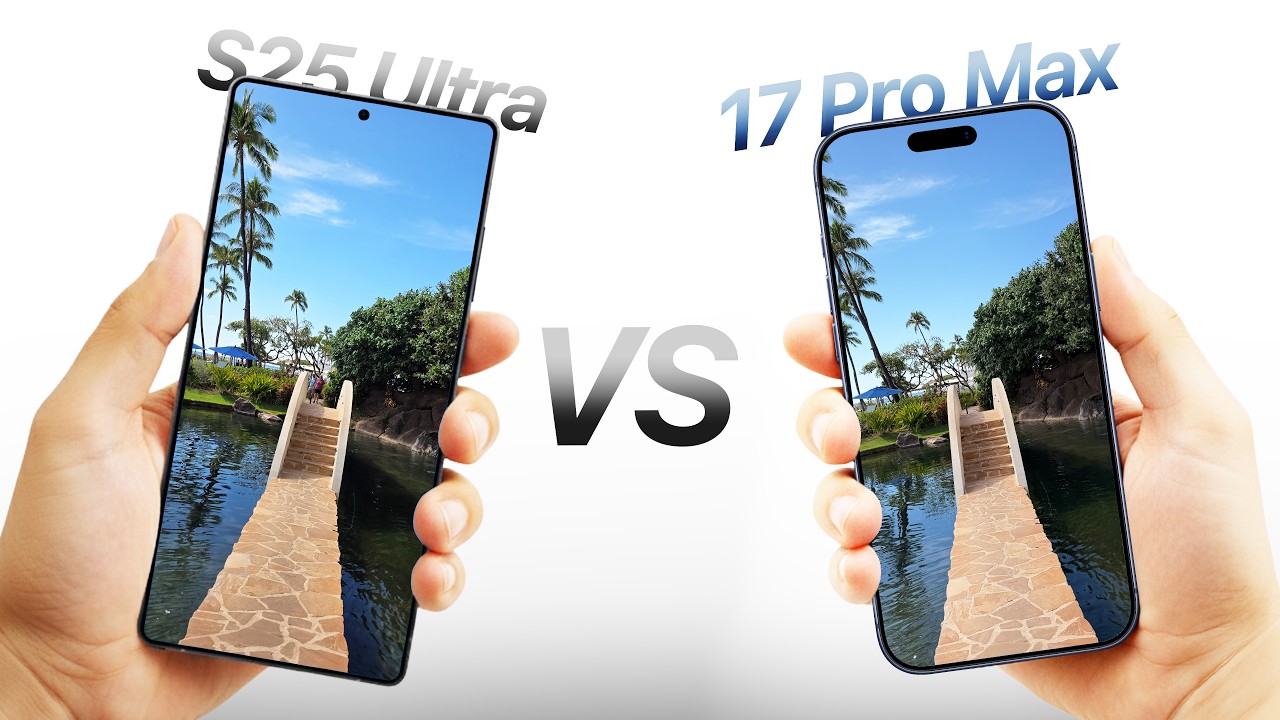 iPhone 17 Pro Max vs S25 Ultra &ndash; Camera REVIEW!