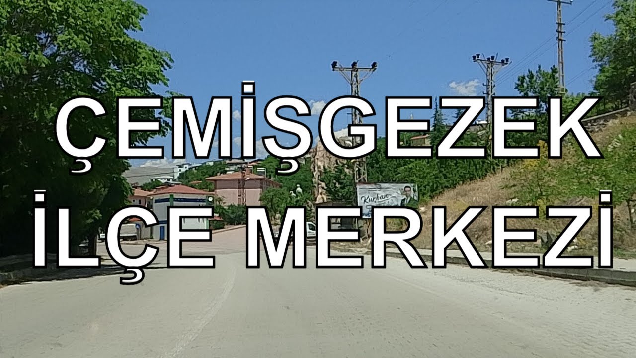 Tunceli Çemişgezek İlçe Merkezi Gezisi - Dr. Murat