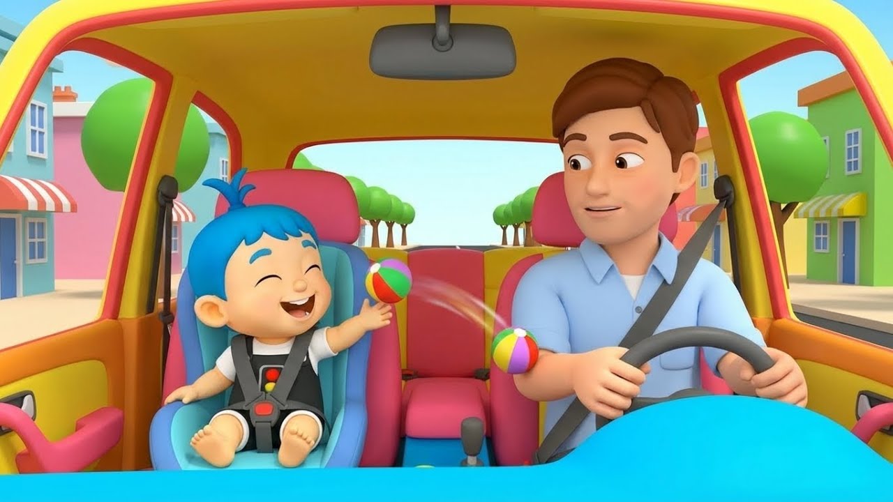 Road Safety Song For Kids | Baby Bleu - Kids Rhymes