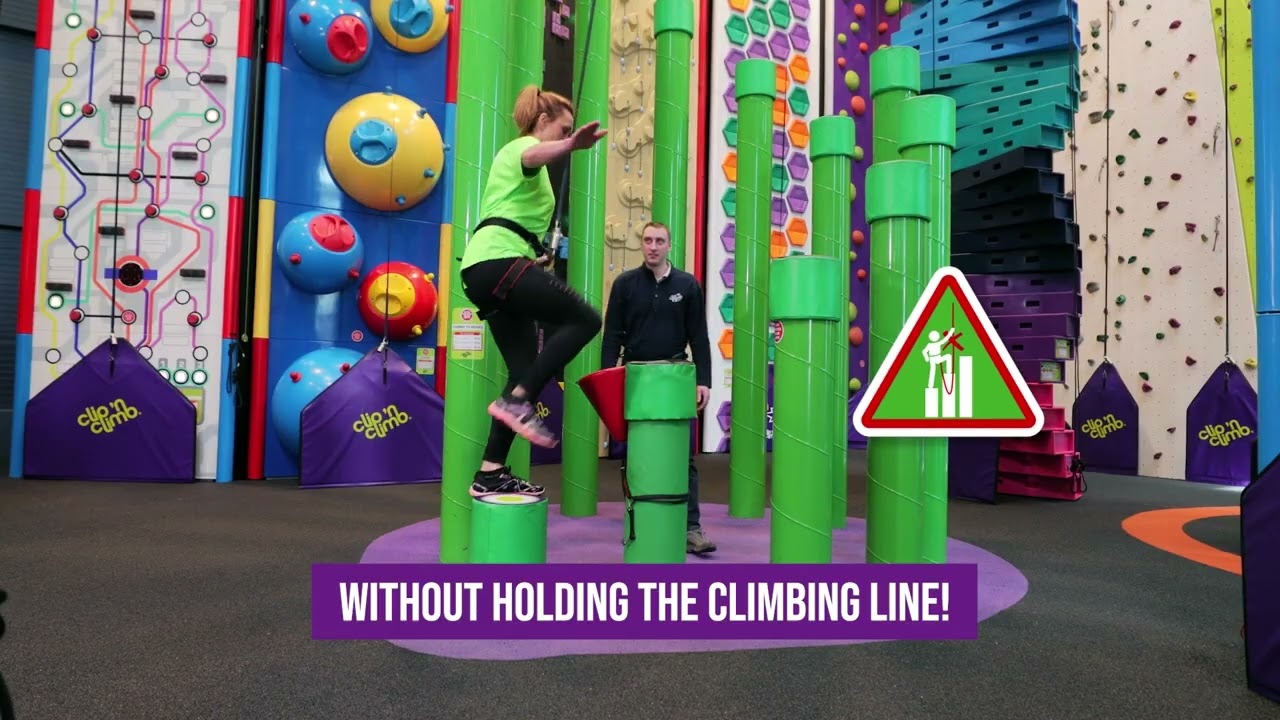 Clip 'n Climb Crawley briefing video