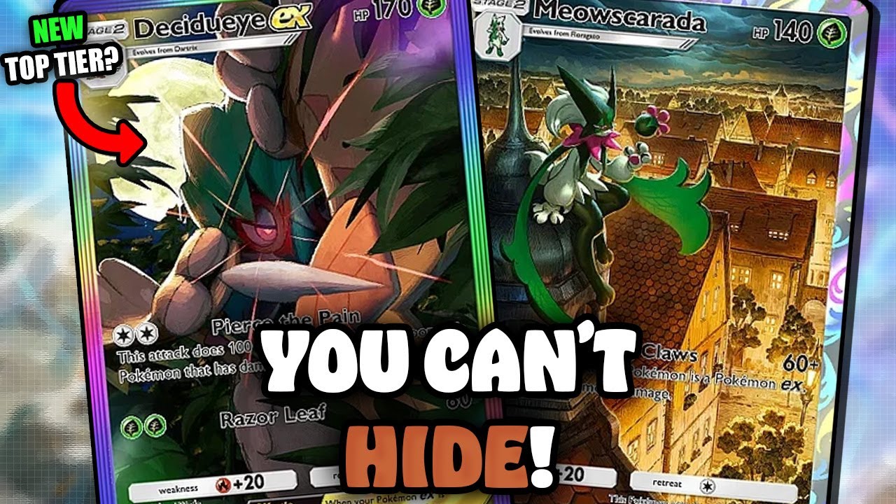 DECIDUEYE EX IS BROKEN! 100 DMG BENCH SNIPER! Pokemon TCG Pocket