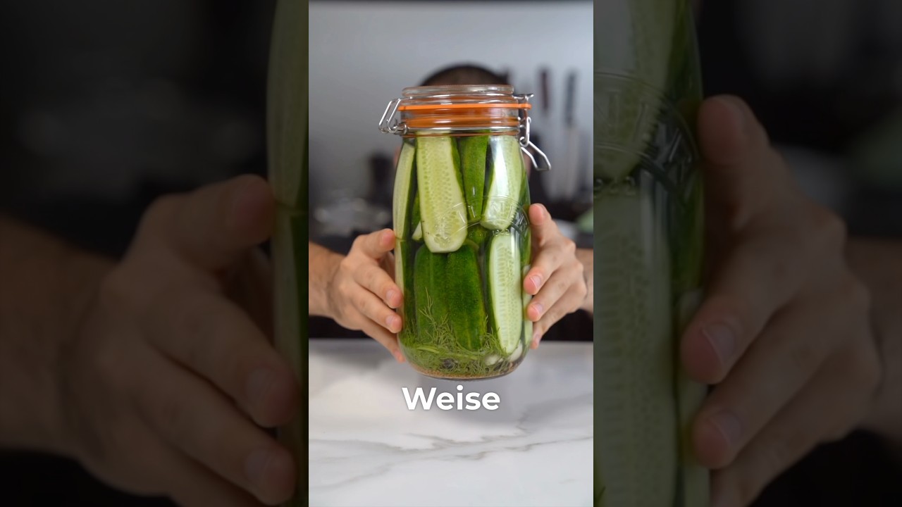 Salzgurken - fermentiert - selber machen - einfach