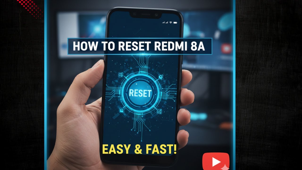 How to Hard Reset Redmi 8a |Remove Pattrn Pin ,Password | easy fix