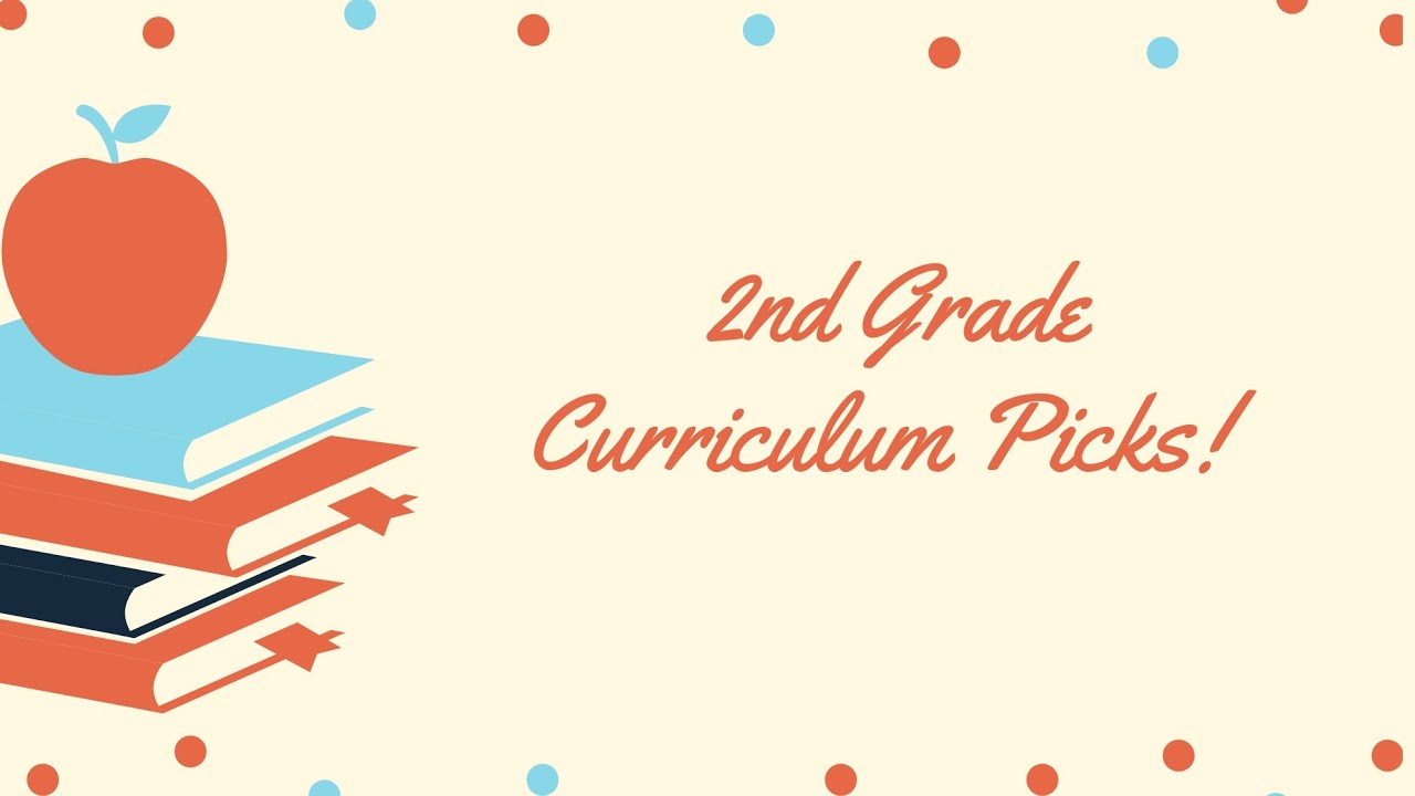 Our Second Grade Curriculum picks for the 2023/2024 school year!