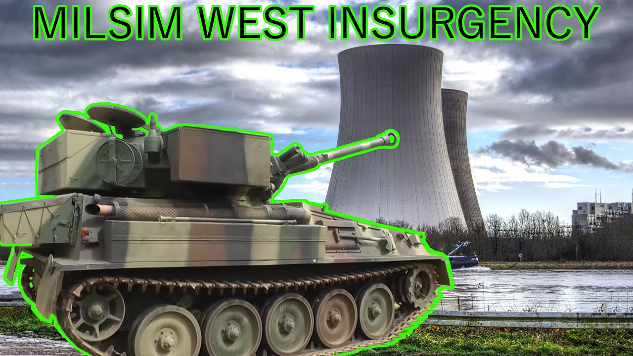 Tank crew at a Nuclear Facility Airsoft Milsim  (Milsim West Zaporizhzhia Insurgency)