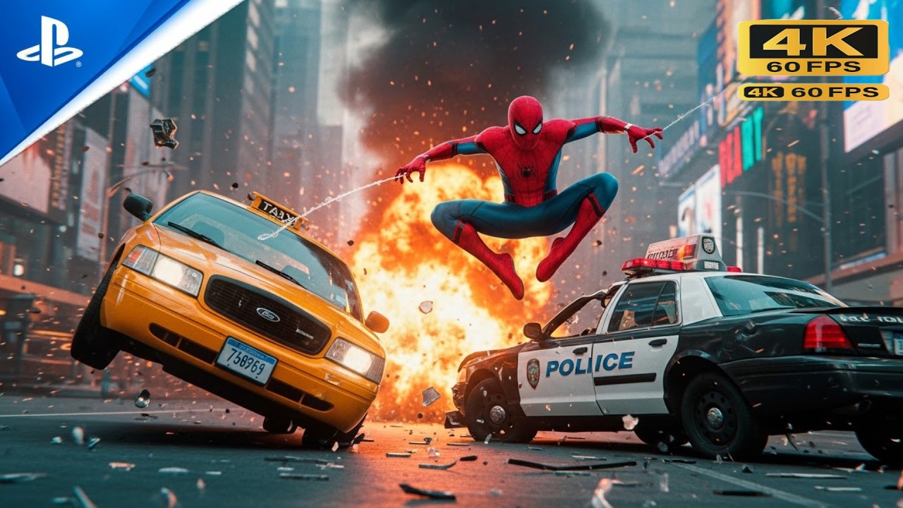 Spider-Man in NYC | City Never Sleeps