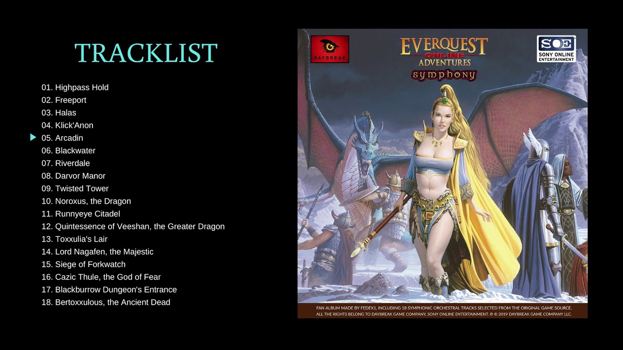 EverQuest Online Adventures: Symphony (Unofficial Fan Compilation Album)