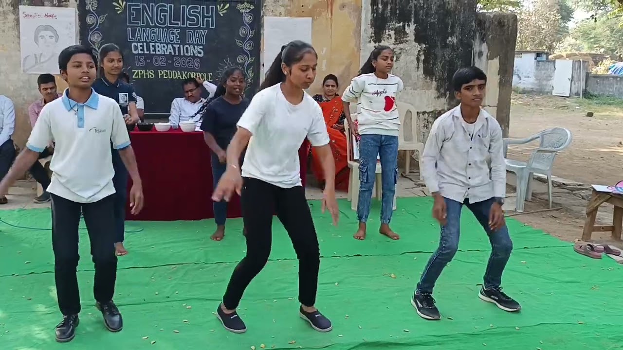 Dance by the students of ZPHS Pedda Korpole 