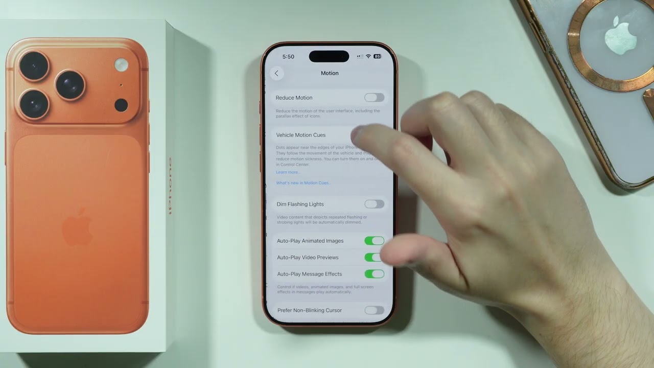 iPhone 17 Pro/Pro Max: как включить частоту обновления дисплея 120 Гц