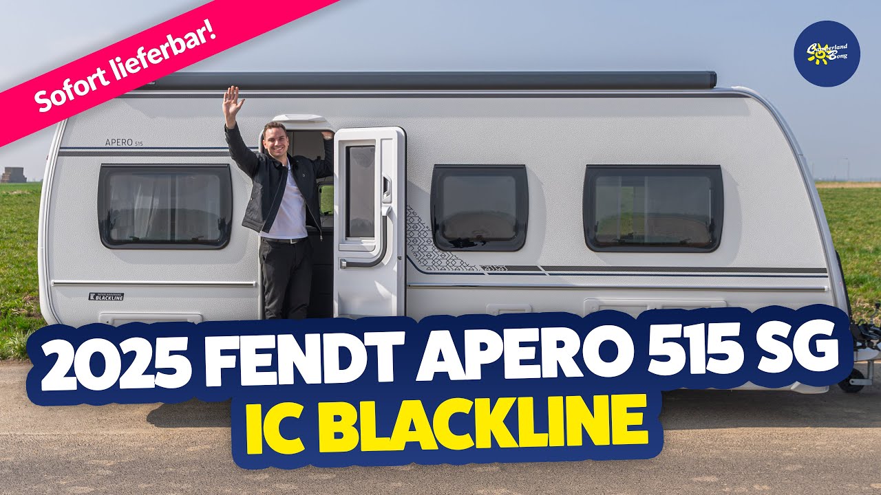 ✨ JETZT NEU:  2025 Fendt Apero 515 SG IC Blackline | Caravan | Test & Kaufberatung - Camperland Bong