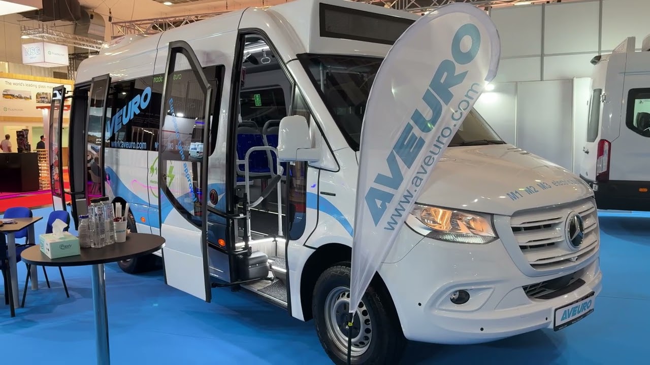Электрический городской автобус Aveuro (2026) &ndash; обзор и первый взгляд | Busworld Europe 2025 Брюс...