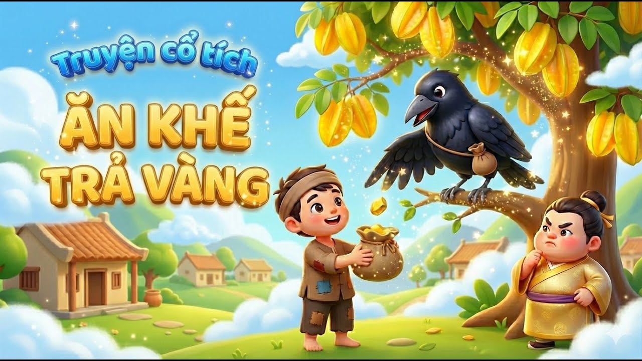 Ăn Khế Trả Vàng - Truyện Cổ Tích Việt Nam Hay Nhất 2025| Phim Hoạt Hình 3D Chibi Cho Bé