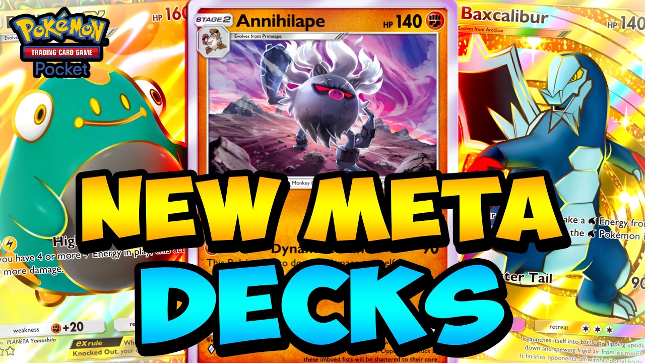 New Meta Decks!!!! (Paldean Wonders Meta) | Pokemon TCG Pocket