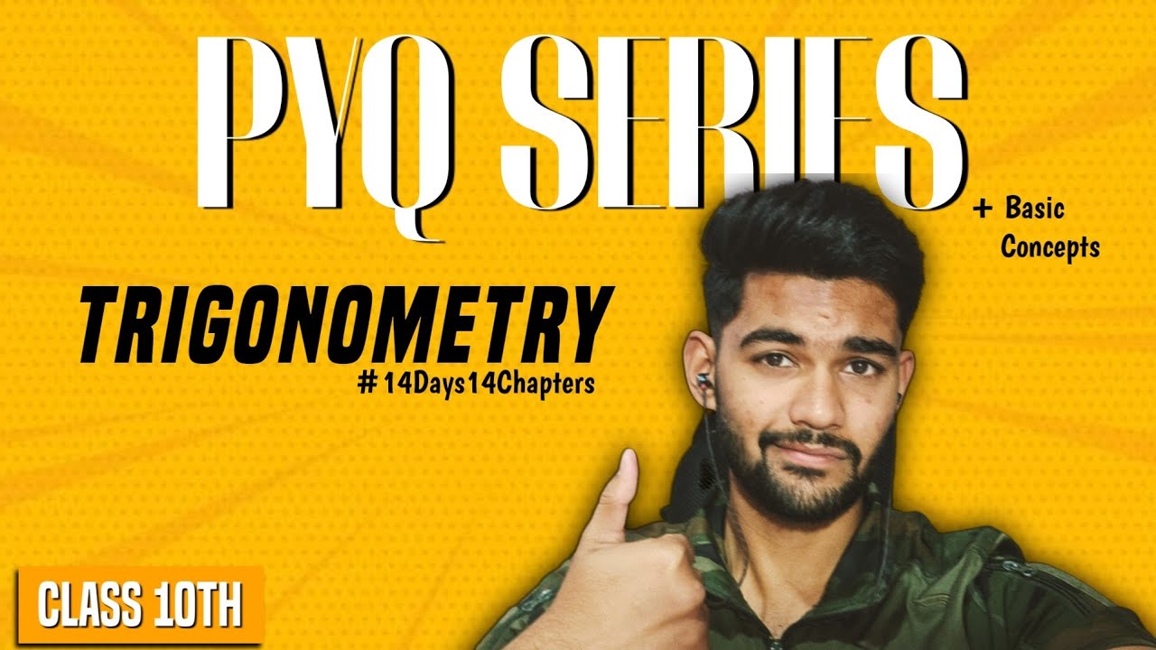 TRIGONOMETRY | PYQ SERIES | 14Days14Chapters | Satyam Sir