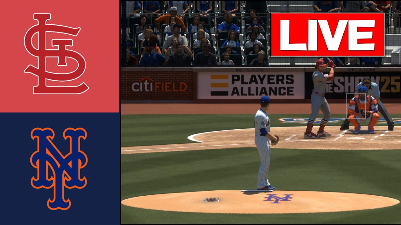 🔴LIVE 🔴New York Mets vs St Louis Cardinals / 10/03/26 Spring training /MLB THE SHOW 26