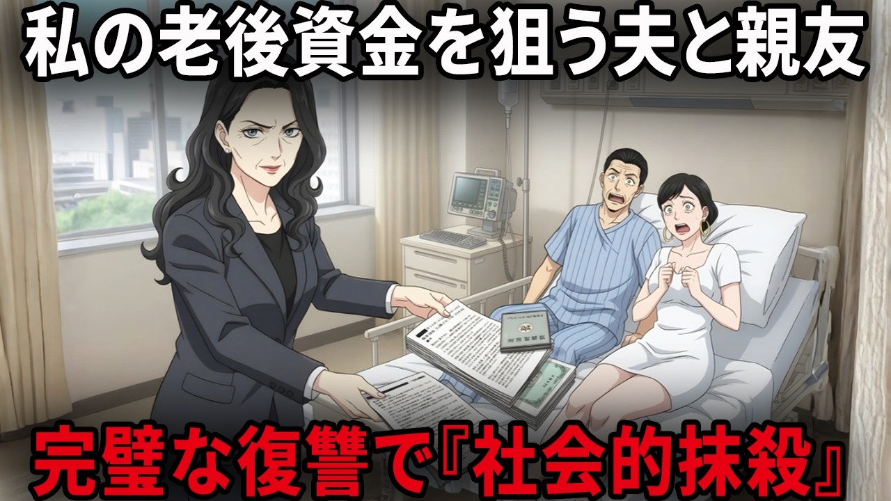 【熟年離婚の真実】「あなたの老後資金で海外移住するわ」親友からの誤爆LINE。30年の献身を嘲笑う夫と親友を、社会的に抹殺した58歳女性のスカッとする話｜絶対に許さない