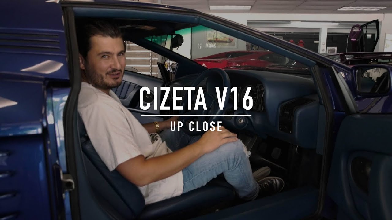 Inside our Cizeta V16!!