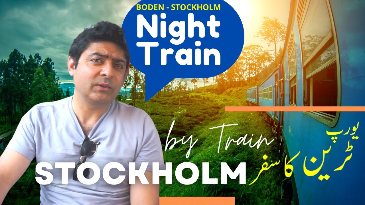 Night Train journey from Boden to Stockholm