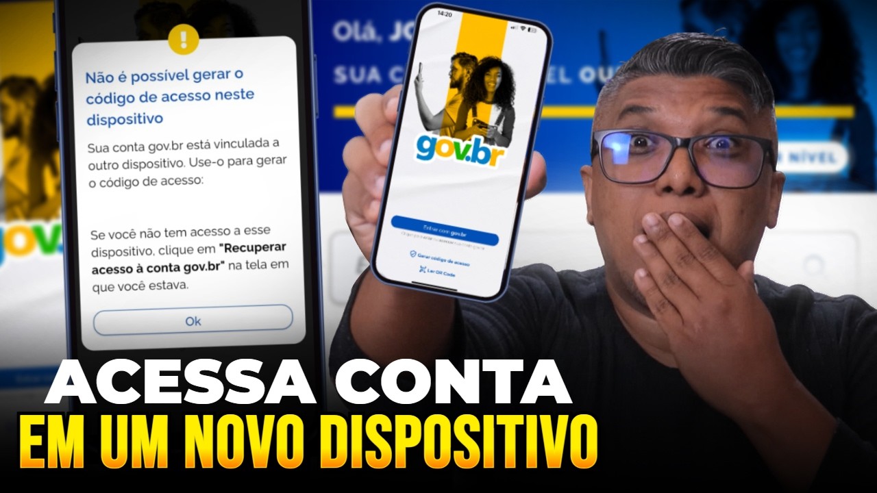COMO ACESSAR CONTA GOV.BR SEM O CÓDIGO DE ACESSO!