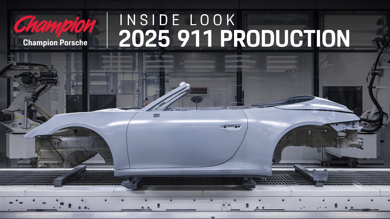 Inside Look - Production Process of the Porsche 911 (992.2)