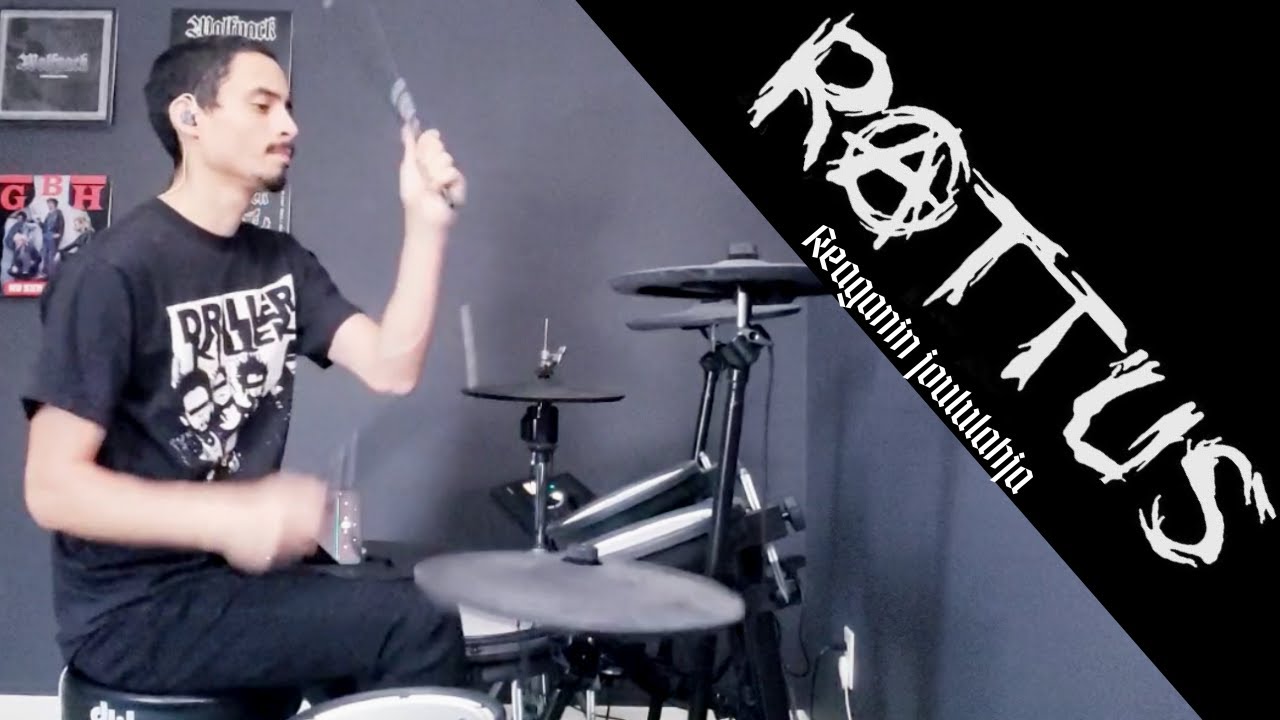 Rattus - Reaganin Joululahja - Drum Cover