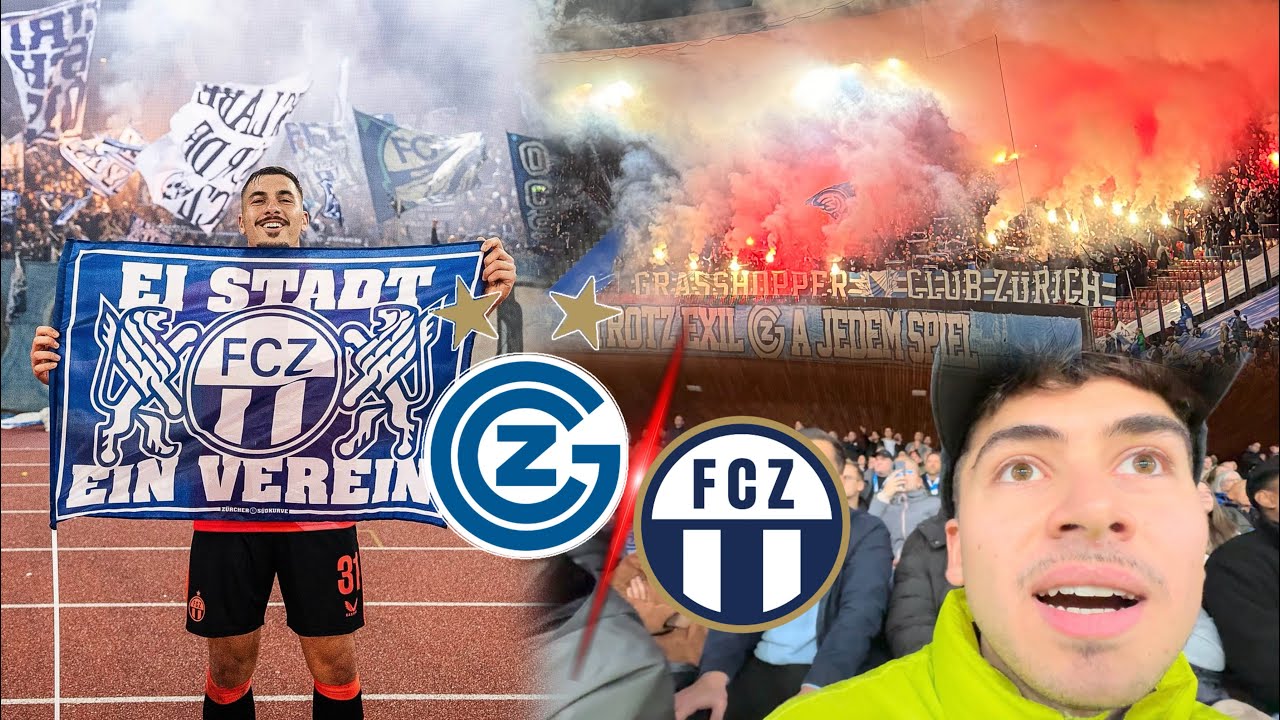 ZÜRCHER DERBY🔥 | Das größte Derby in der Schweiz 🇨🇭| GC ZÜRICH vs FC ZÜRICH | Stadionvlog