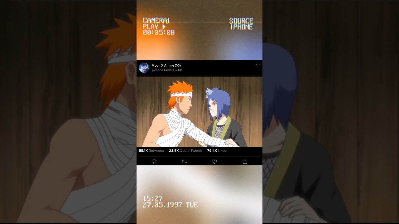 Yahiko and Konan Incomplete Love ❤️&zwj;🩹 || Sad Moment 🥀 || Edit || #narutoedit #naruto #animeedit