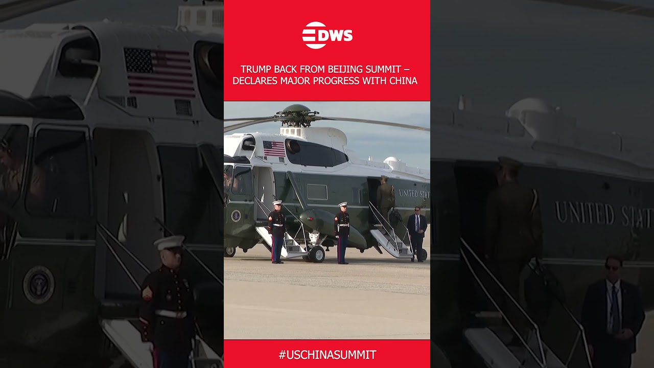 Trump Returns Triumphant After Historic Beijing Summit | DWS News | AC1F