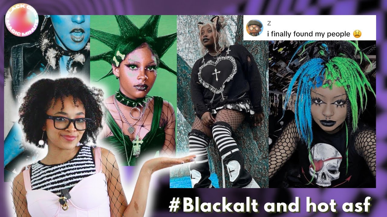 Глубокое погружение в моду #BlackAlt (при участии Эдит Виктории) // Black Girl Magic Minute