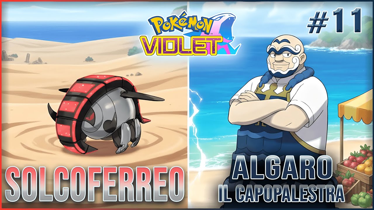 BLIND RUN Pokémon Violetto — Il dominante Solcoferreo e Algero il capopalestra [#11]