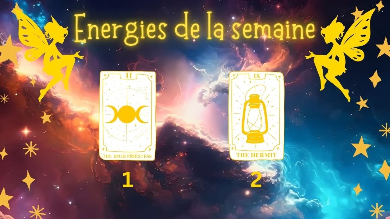 ✨🌞 Tirage Énergies de la Semaine ✨🕊️✨