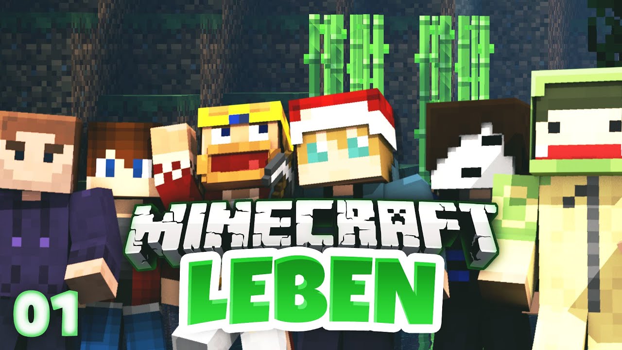 Minecraft LEBEN #01 - Die Ersten Schritte! | unge