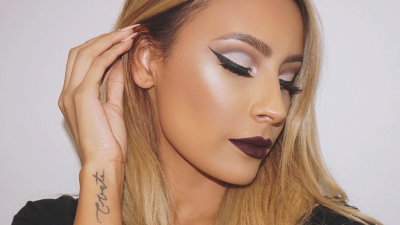 Vampy Rihanna inspired makeup look - Desi Perkins