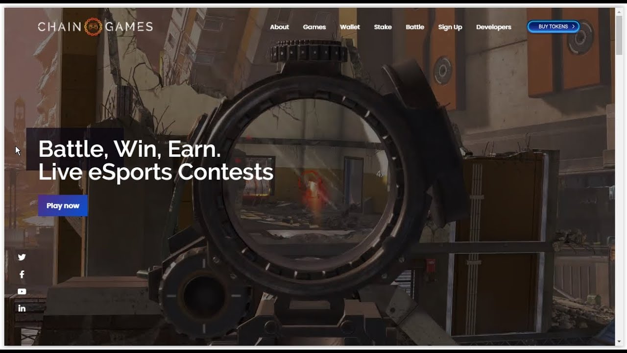 How to create an account and start playing in Chain Games to earn real money ($CHAIN)